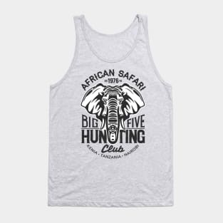 African Safari Hunter Tank Top